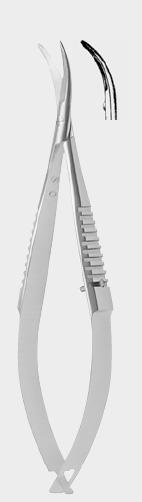 Ножиці КАСТРОВЬЄХО (CASTROVIEJO) для райдужної оболонки, тупий/тупий, 10 см (cm)